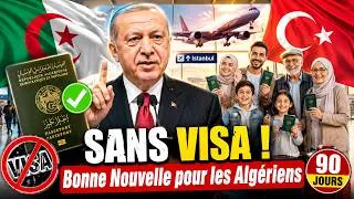 Miniature : Bonne Nouvelle ! La Turquie Ouvre ses Portes à des Milliers d’Algériens Sans Visa