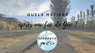 Miniature : Quels métiers peut-on faire après des études de géographie ? Viens découvrir ton futur job !