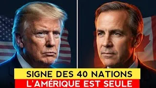 Miniature : 40 nations viennent d'isoler l'Amérique — La coalition de Carney que personne n'avait vue venir.