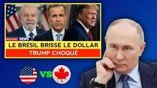 Miniature : Brésil se déconnecte du dollar : Lula signe un accord de 270 milliards avec Carney.