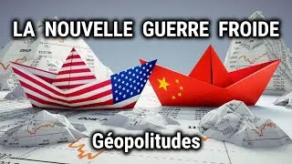 Miniature : Etats-Unis vs Chine : puissance et rivalité (résumé sur carte)