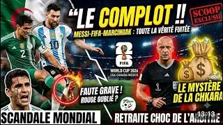 Miniature : 🔴 Algérie vs Argentine : L’injustice arbitrale qu’on veut vous faire oublier
