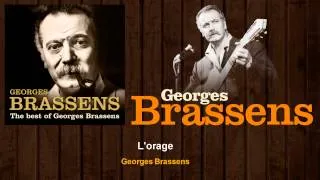 Miniature : Georges Brassens - L'orage