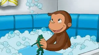 Miniature : L'heure du bain avec George 🐵 Georges le Petit Singe 🐵 Dessins Animés