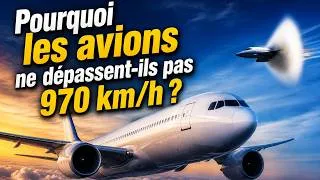 Miniature : Pourquoi les avions ne dépassent-ils pas 970 km/h
