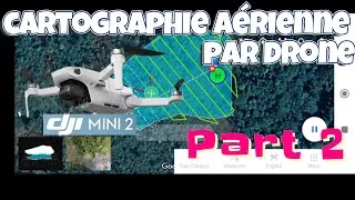 Miniature : CARTOGRAPHIE PAR DRONE (Part 2): Captation automatique des photos avec le drone DJI Mini 2.