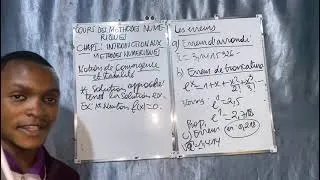 Miniature : Séance 29 : Méthodes numériques ( Introduction aux méthodes numériques partie 4)