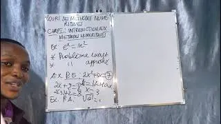 Miniature : Séance 29: Méthodes numériques ( Introduction aux MN partie 2)