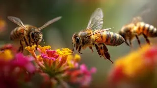Miniature : Tu Manges Grâce aux Abeilles ! Voici Pourquoi Elles Sont Vitales 🐝🍯