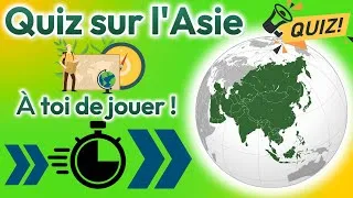 Miniature : QUIZ RAPIDE sur l'ASIE : Teste tes connaissances en moins de 5 minutes !