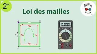 Miniature : Cours de Physique 2nde : 3.3.1.3 :   Loi des mailles