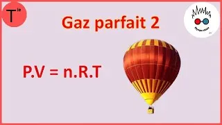 Miniature : Cours de Physique Terminale spécialité : 3.1.2 : Gaz parfait 2ème partie.