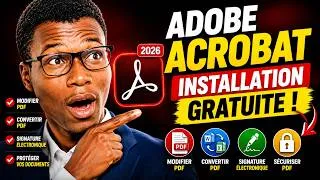 Miniature : INSTALLER ET ACTIVER ADOBE ACROBAT PRO DC 2026 (VERSION COMPLÈTE) | GRATUITEMENT