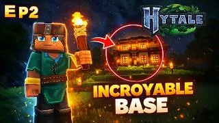 Miniature : J'ai construit la maison PARFAITE sur HYTALE ! 🏡