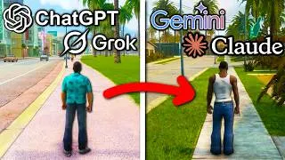 Miniature : J'ai forcé 4 IA à recréer GTA (c'est incroyable)