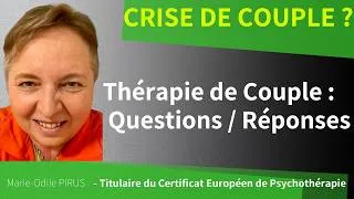 Miniature : Therapie de couples  : questions / réponses FAQ