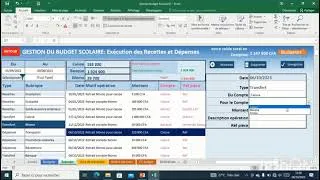 Miniature : Comment automatiser la gestion budgétaire scolaire avec Excel ?
