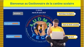 Miniature : Comment suivre efficacement les inscriptions et paiements de la Cantine scolaire avec Excel?