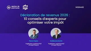 Miniature : Déclaration de revenus 2026 : 10 conseils d'experts pour optimiser votre impôt