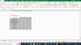 Miniature : Établir une facture commercial simple Excel