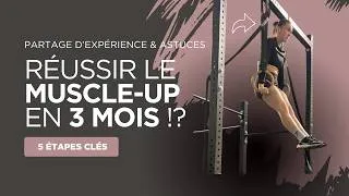 Miniature : MUSCLE-UP aux anneaux en 3 MOIS ? (5 étapes pour y arriver)