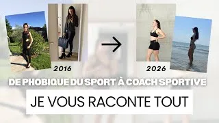 Miniature : De phobique du sport à coach sportive | Mon parcours