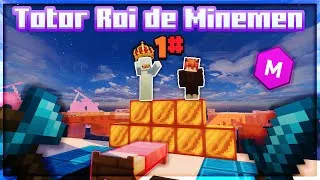 Miniature : Minecraft mais je joue avec le meilleur joueur de Minemen