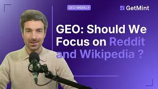 Miniature : Why ChatGPT keeps citing Reddit and Wikipedia (it's not the platform)