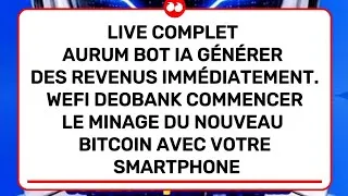 Miniature : Live complet AURUM ET WEFI le nouveau monde a commencé.