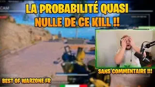 Miniature : LA PROBABILITE QUASI NULLE DE CE KILL 😱 BEST OF WARZONE FR