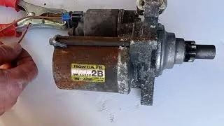 Miniature : essai démarreur honda