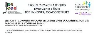 Miniature : JIPEJAAD 2026 - Session 4, implication des jeunes : la place des pairs dans la communication
