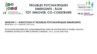 Miniature : JIPEJAAD 2026 - Session 1, addiction et troubles psy : évolutions des consommations adultes et ado
