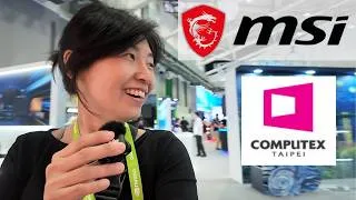 Miniature : Visite du stand MSI jusqu'à me faire jeter du Computex 2026 (axé design)