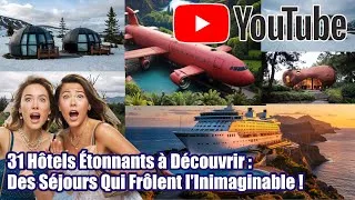 Miniature : 🌍31 Hôtels Étonnants à Découvrir : Des Séjours Qui Frôlent l'Inimaginable !🌍