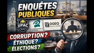 Miniature : Comment l’UPAC, le Commissaire à l’éthique et la DGEQ façonnent la vie démocratique du Québec?