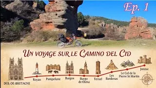 Miniature : Voyage sur le Camino del Cid - Moto Trail Ep1 - avril 2026.   