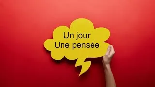 Miniature : Pensée du jour.