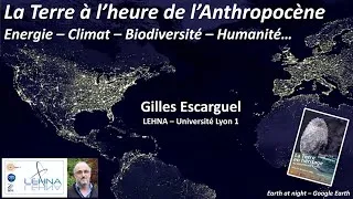 Miniature : La Terre à l'heure de l'Anthropocène : Energie - Climat - Biodiversité - Humanité