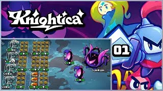 Miniature : Rogue + Autobattler - Découverte de la démo de Knightica | Gameplay FR #01