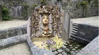 Miniature : “Intron Varia Rostren” cantique breton, Op.67 de Musique pour Bombarde et Orgue par J.M Alhaits.