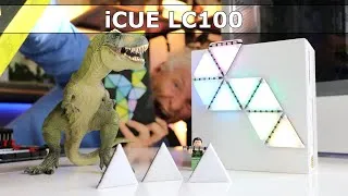 Miniature : Présentation du kit iCUE LC100, Corsair propose de construire la forme de son éclairage