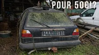 Miniature : J’ai acheté une Golf 2 pour 50€… 😳