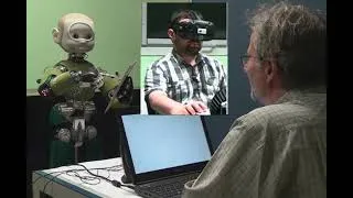 Miniature : 2017: Immersive teleoperation of an iCub robot
