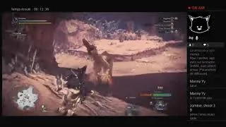 Miniature : live sur  Monster hunter world contrat de chasse fr