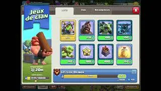 Miniature : On termine les jeux de clan le plus vite possible
