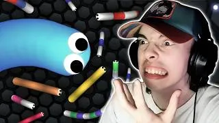 Miniature : CE JEU EST BEAUCOUP TROP RAGEANT ! (Silther.io)