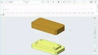 Miniature : Liaison Glissière   Conception   Assemblage   Animation sous Creo Parametric