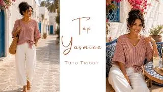 Miniature : TOP YASMINE  - La version tricot du Top Djerba