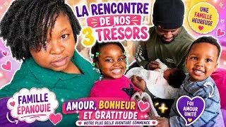 Miniature : La rencontre de nos 3 trésors : nos aînés découvrent enfin leur petite sœur ! ❤️